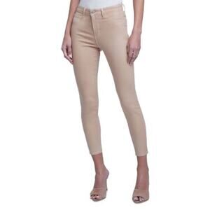 L'Agence Jeans Women's Size 24 Margot High-Rise Skinny  Petal Pink Ballerina NWT